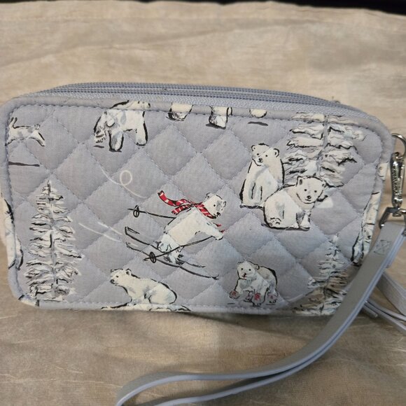 Vera Bradley Polar Bear Wristlet - Picture 3 of 7